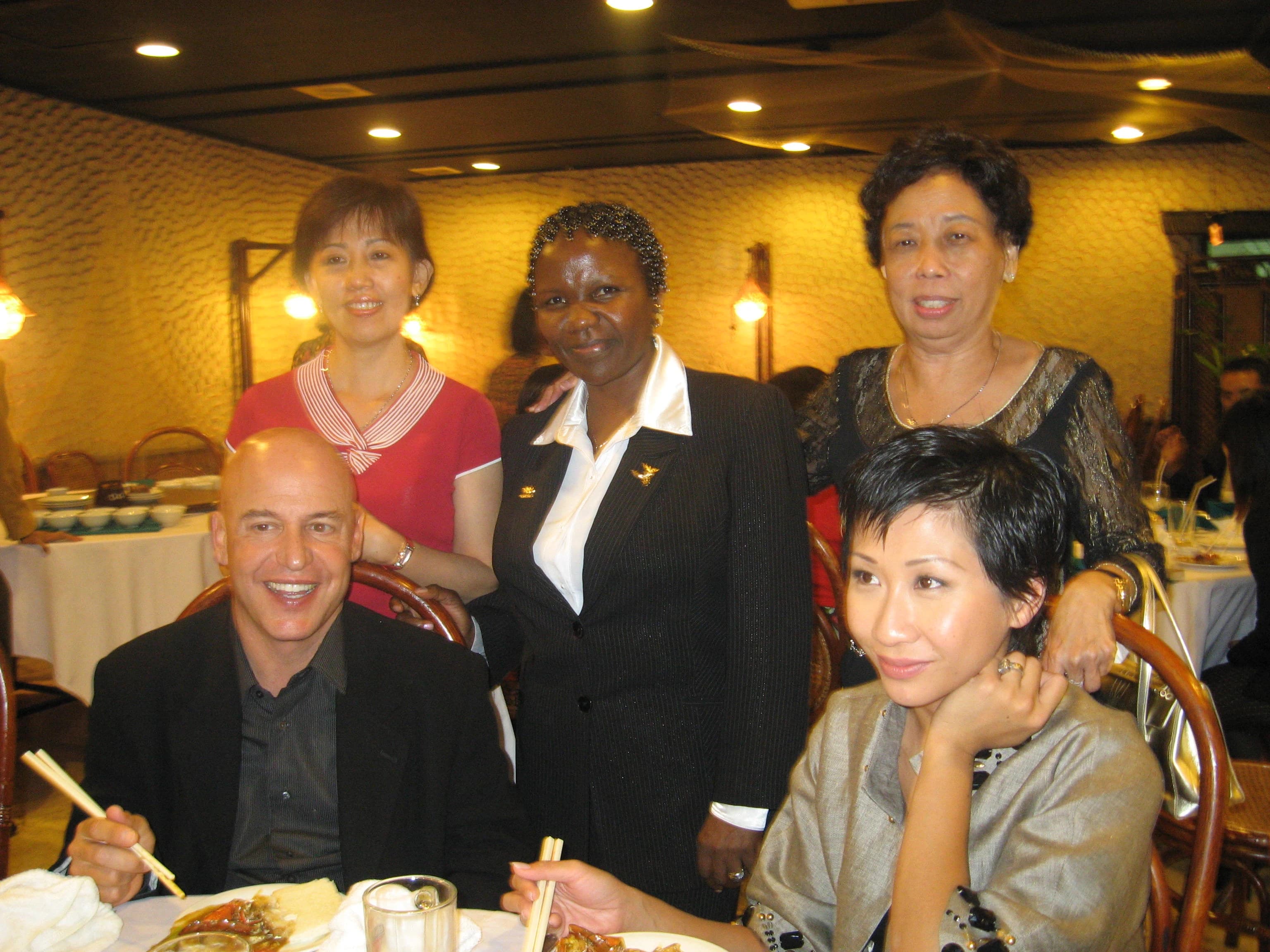 Indonesia — In the same room as Paul Pilzer — economist, author, and wellness visionary. Some moments remind you exactly why you started.